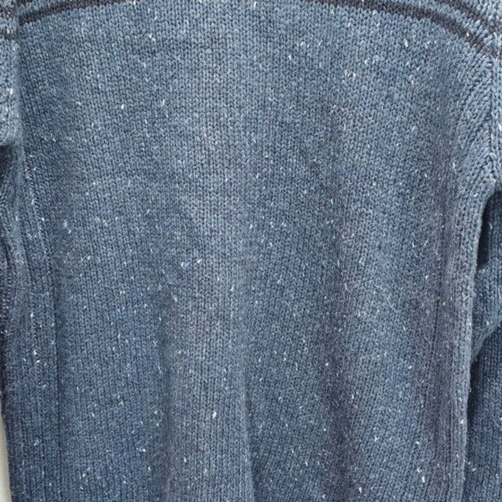 NG Men's XL Blue Knit Sweater - Vintage Style Made In Hong Kong - Picture 9 of 15